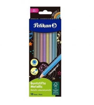 Φωτογραφία προϊόντος: Pelikan Ξυλομπογιές Μεταλλικές (701235)