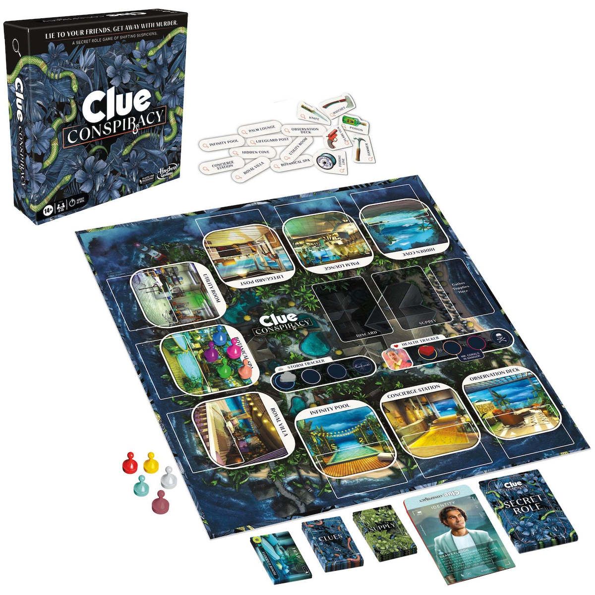 Φωτογραφία προϊόντος: Hasbro Επιτραπέζιο Clue Conspiracy (F6418)