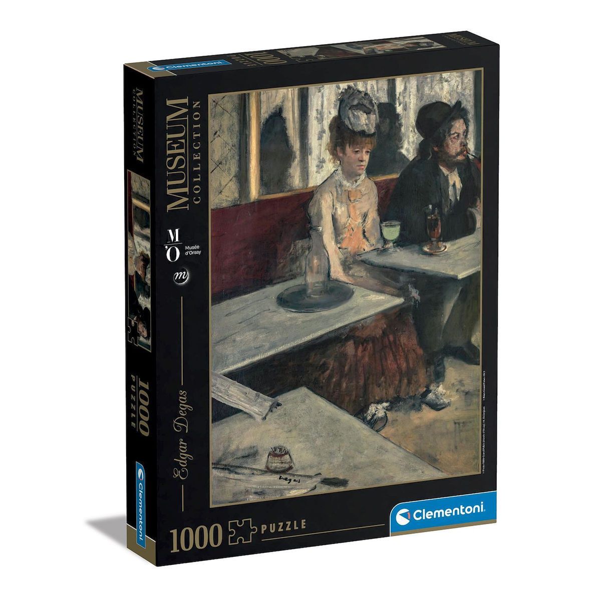 Φωτογραφία προϊόντος: Παζλ 1000 τμχ Clementoni Museum Στο Καφέ του Αψέντι (1260-39761)