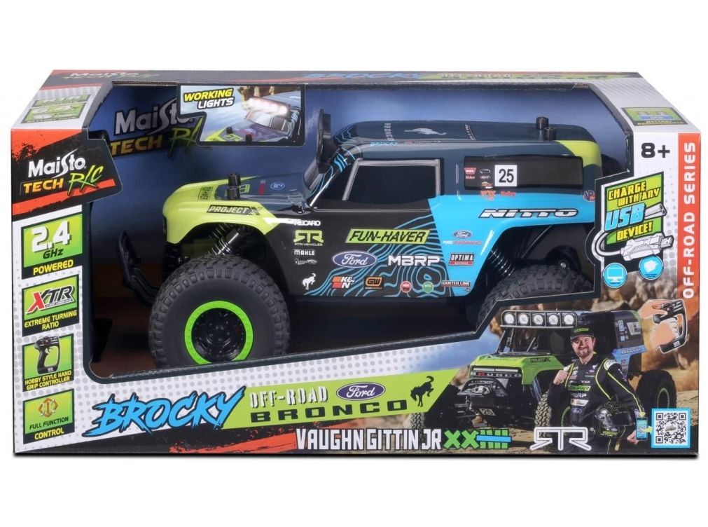 Φωτογραφία προϊόντος: R/C Maisto Tech Brocky Off Road Ford Bronco (81605)