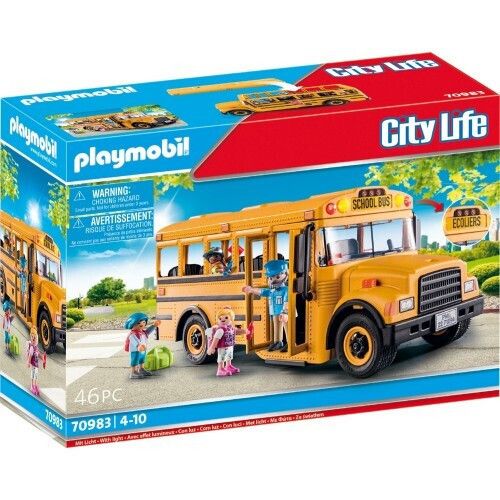 Φωτογραφία προϊόντος: Playmobil Σχολικό Λεωφορείο με Μαθητές (70983)