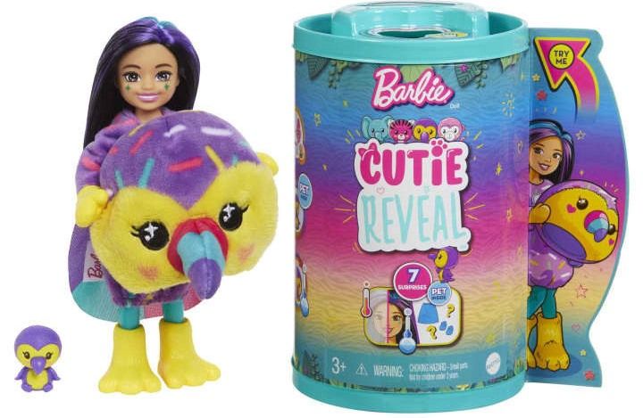 Φωτογραφία προϊόντος: Mattel Barbie Chelsea Cutie Reveal Παπαγαλάκι (HKR16)