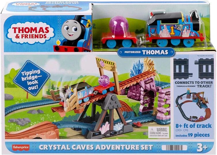 Φωτογραφία προϊόντος: Fisher Price Τόμας Το Τρενάκι - Περιπέτεια Στη Σπηλιά Των Κρυστάλλων (HMC28)