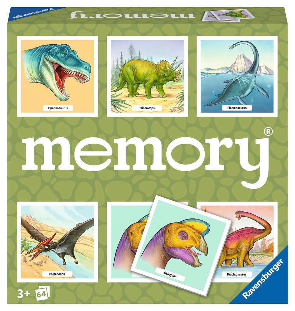 Φωτογραφία προϊόντος: Ravensburger Επιτραπέζιο Memory Δεινόσαυροι (20924)