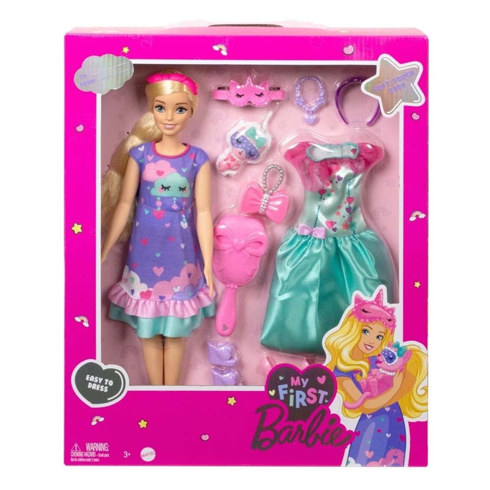 Φωτογραφία προϊόντος: Mattel Barbie Η Πρώτη Μου Barbie Deluxe (HMM66)