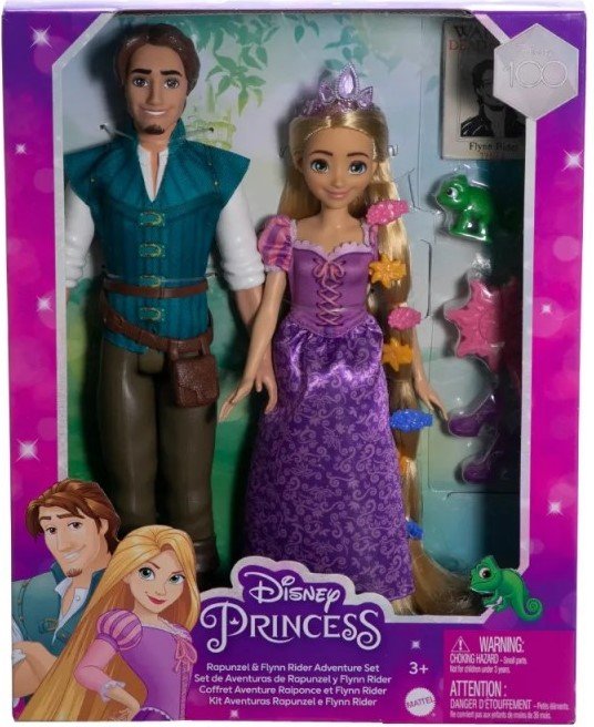 Φωτογραφία προϊόντος: Mattel Disney Princess Ραπουνζέλ και Φλιν (HLW39)