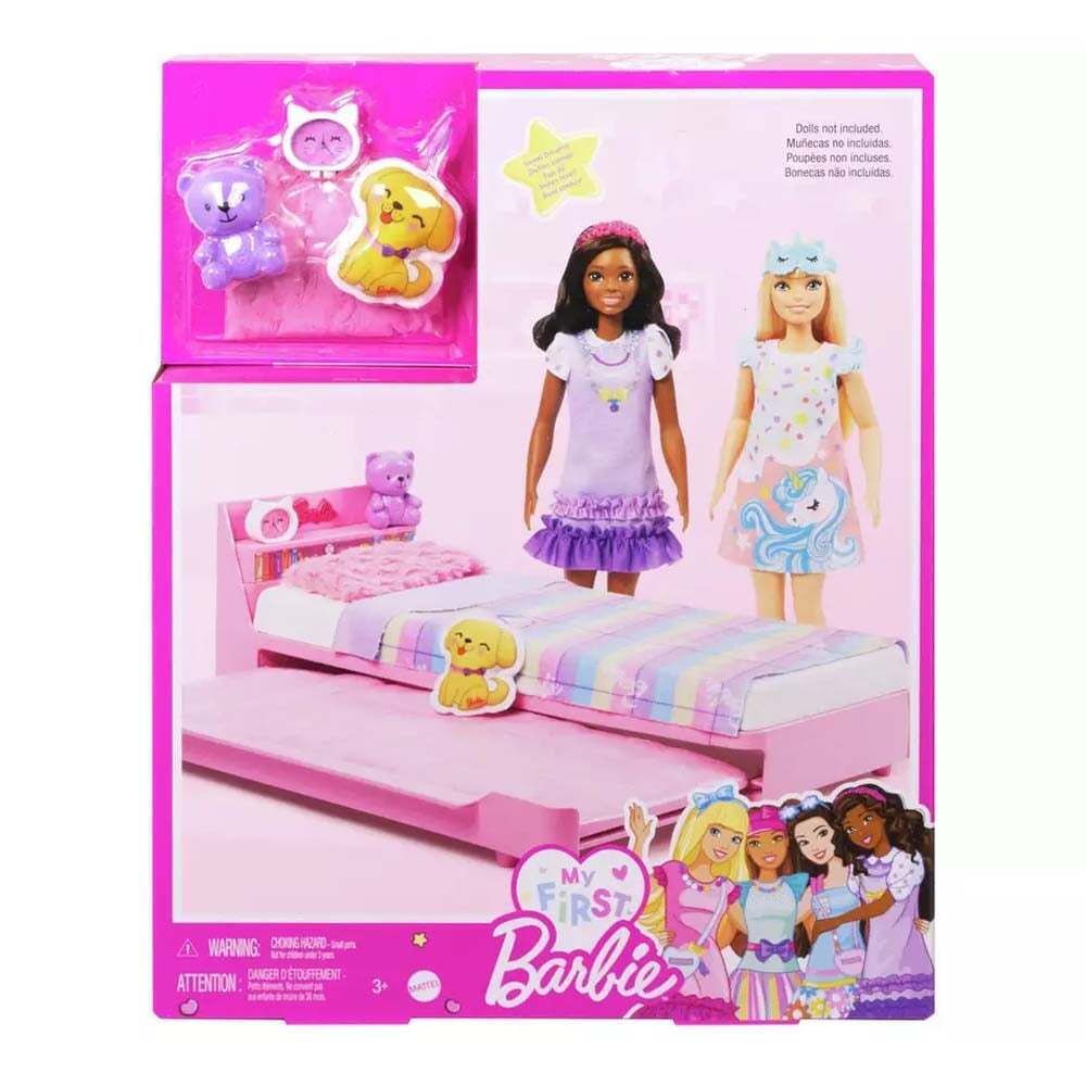 Φωτογραφία προϊόντος: Mattel Barbie Η Πρώτη Μου Barbie σετ Υπνοδωμάτιο (HMM64)