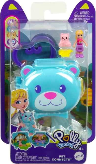 Φωτογραφία προϊόντος: Mattel Polly Pocket Mini Σετάκια Με Ζωάκια 4 Σχέδια (GYV99)