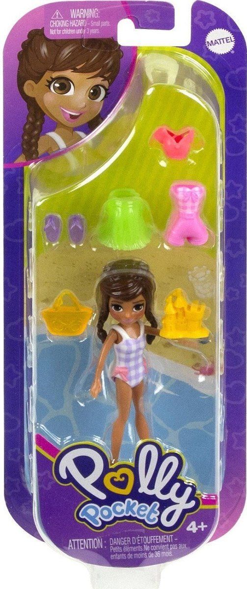 Φωτογραφία προϊόντος: Mattel Polly Pocket Νέα Κούκλα Με Μόδες Mini Pack (HNF50)