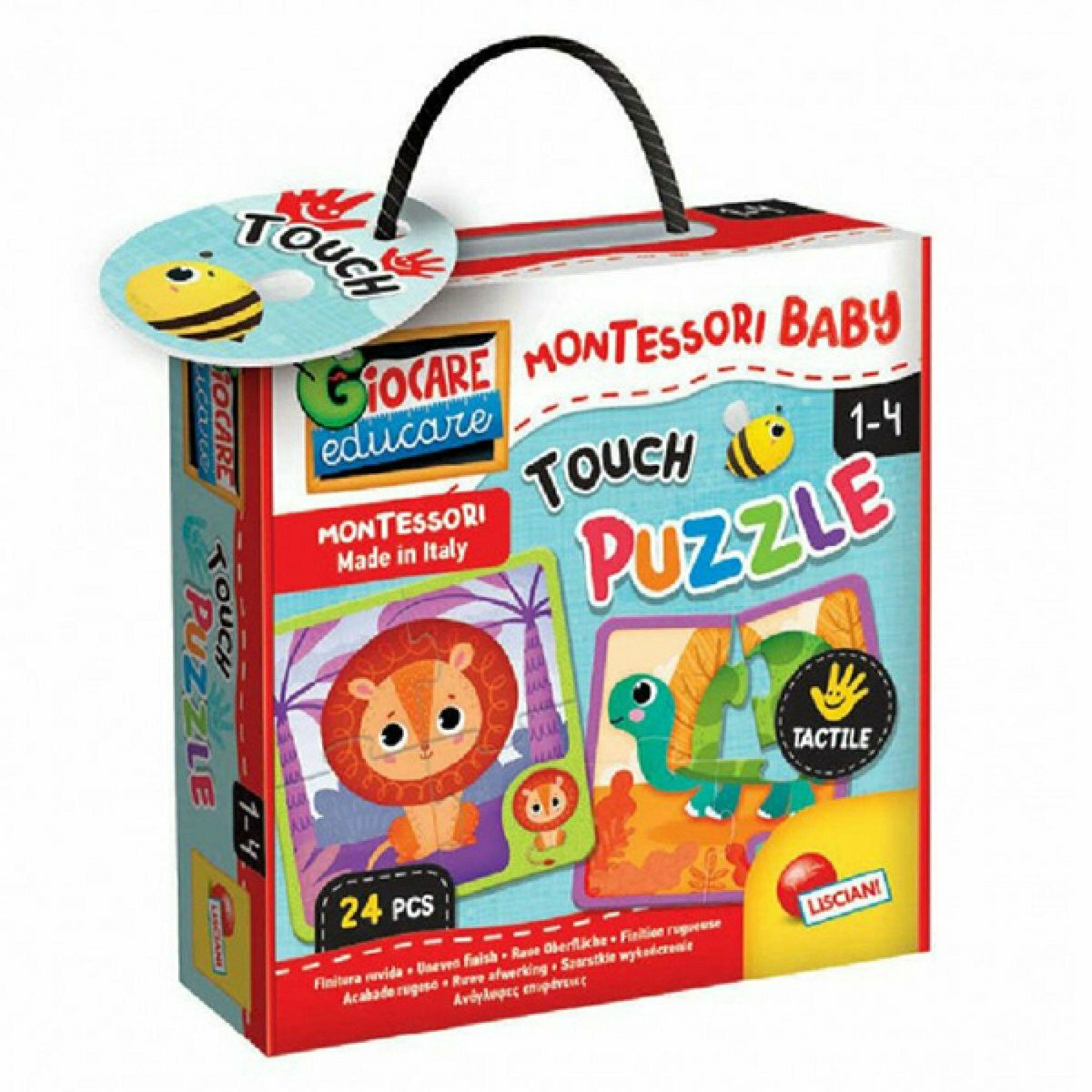 Φωτογραφία προϊόντος: Real Fun Toys Παζλ Montessori Baby Touch Puzzle (92680)