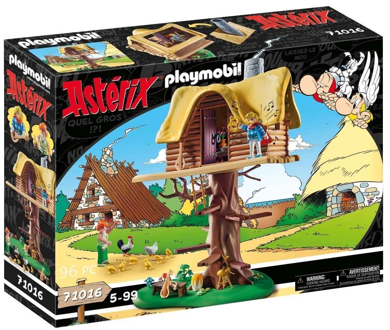 Φωτογραφία προϊόντος: Playmobil Asterix: Το Δεντρόσπιτο Του Βάρδου Κακοφωνίξ (71016)