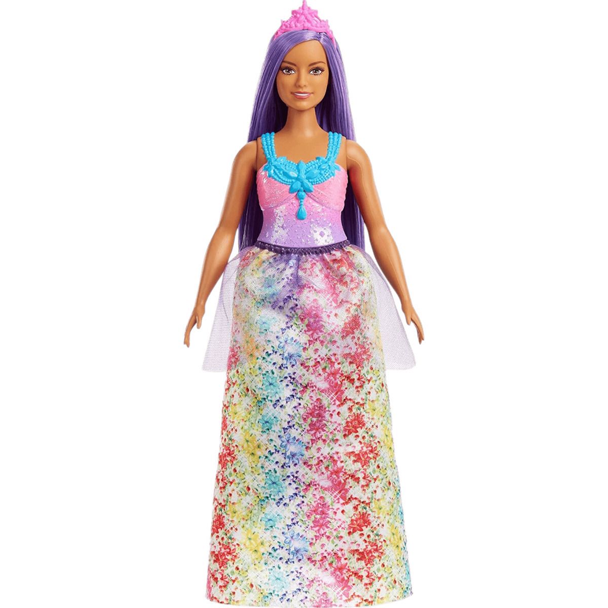 Φωτογραφία προϊόντος: Mattel Barbie Πριγκίπισσα Μωβ Μαλλιά (HGR17)