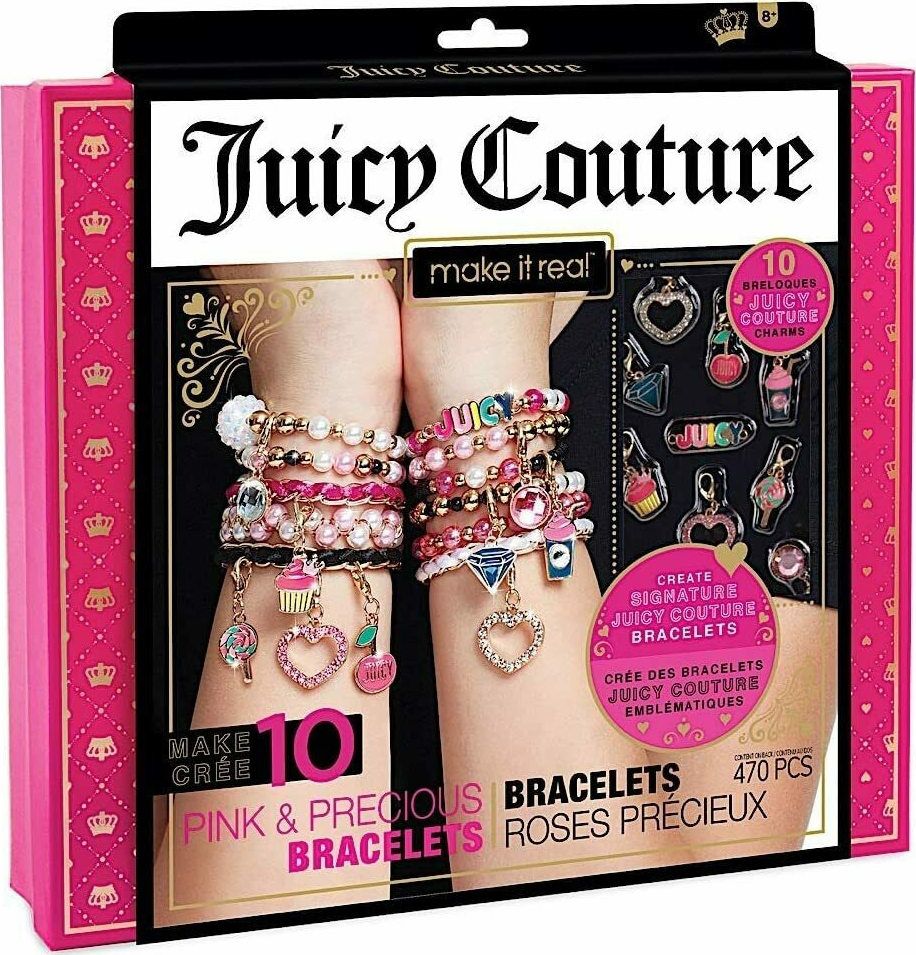 Φωτογραφία προϊόντος: Make It Real- Juicy Couture Pink and Precious Bracelets (4408)