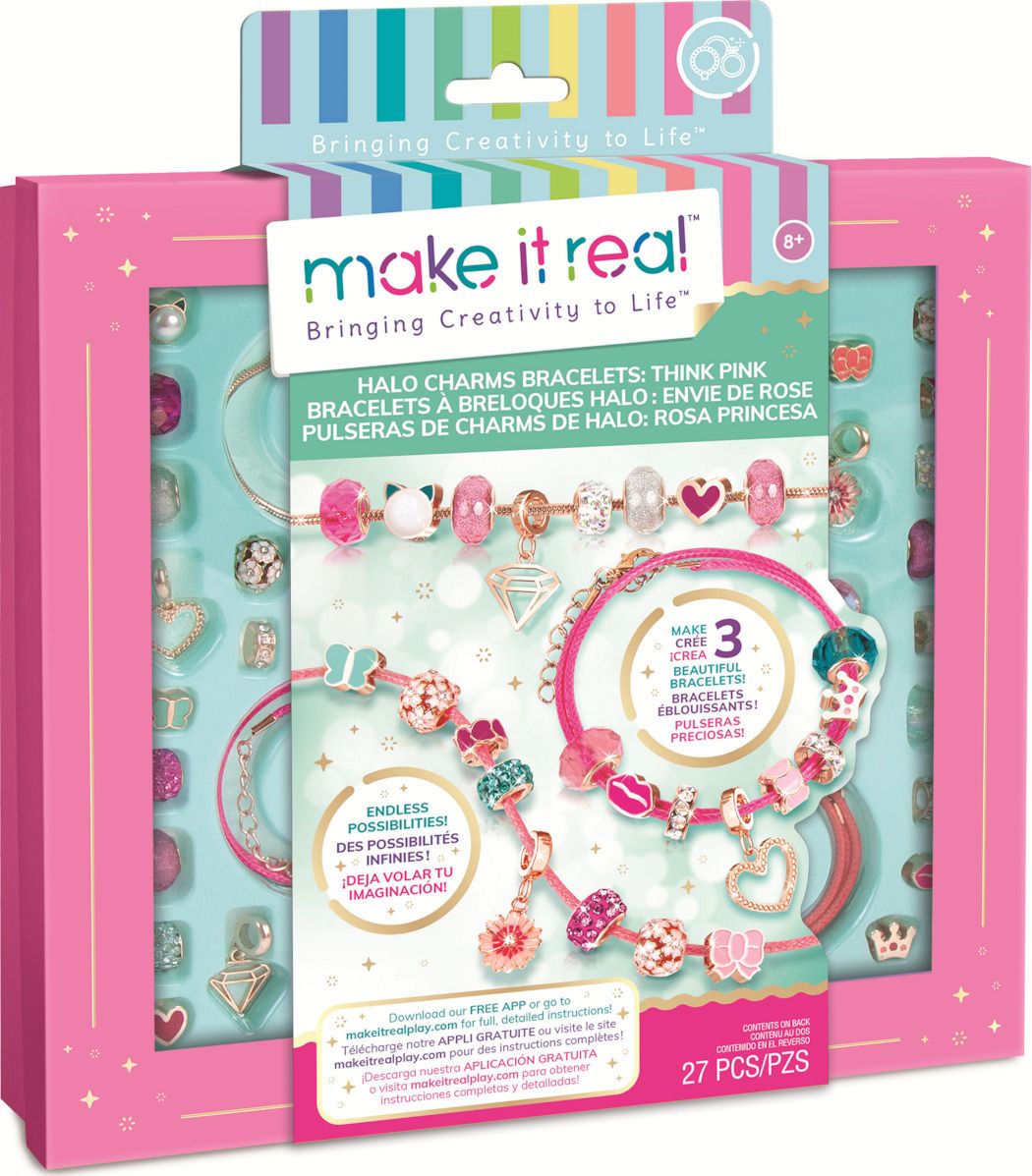 Φωτογραφία προϊόντος: Make It Real- Halo Charms Bracelets Think Pink (1722)