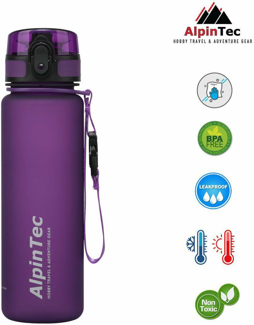 Φωτογραφία προϊόντος: AlpinPro Παγούρι Style 500ml Μωβ (S-500PE)