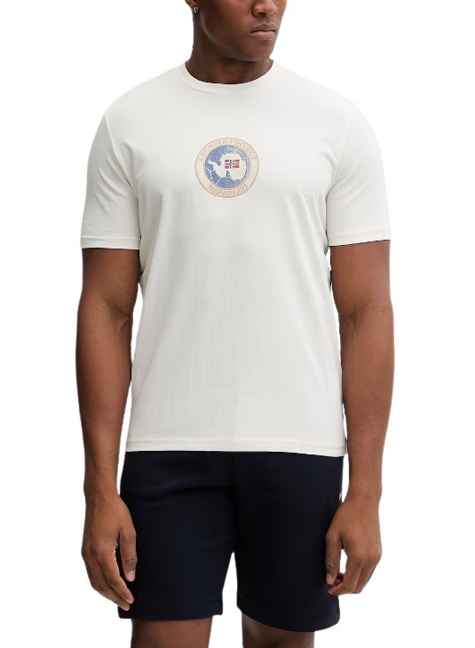 Φωτογραφία προϊόντος: Napapijri ανδρικό t-shirt με τύπωμα NP0A4G5AN1A1-1