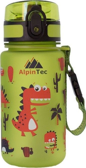 Φωτογραφία προϊόντος: AlpinPro Παγούρι Πλαστικό Kids 350ml Green Dino (C-350GN-1)