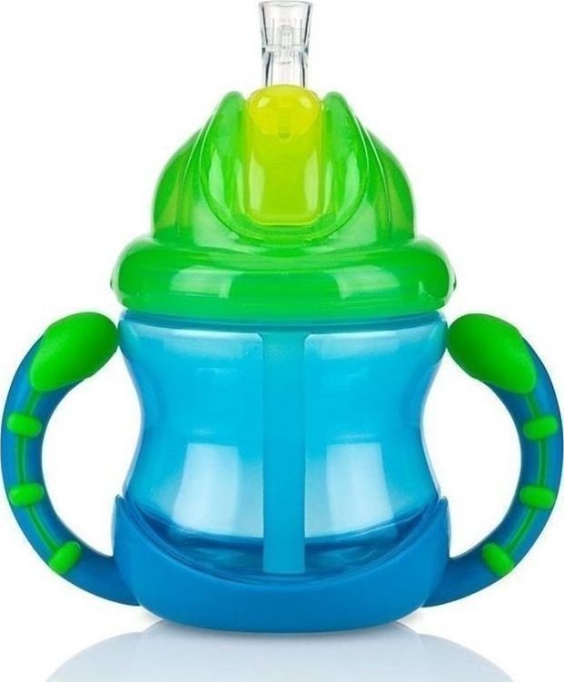 Φωτογραφία προϊόντος: Nuby Ποτηράκι 240ml Κατά Των Διαρροών Με Λαβές και Καλαμάκι-3 Σχέδια (NV0404002)