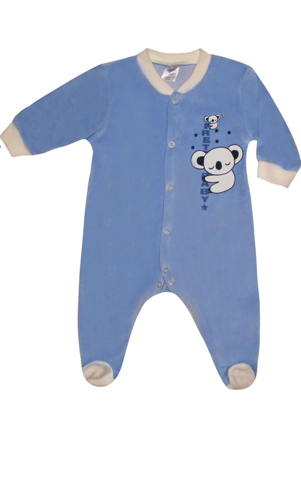 Φωτογραφία προϊόντος: Pretty baby Eleten Φορμάκι Βελούδο Koala Χρώμα 404 Σιέλ/Εκρού (35781-0)