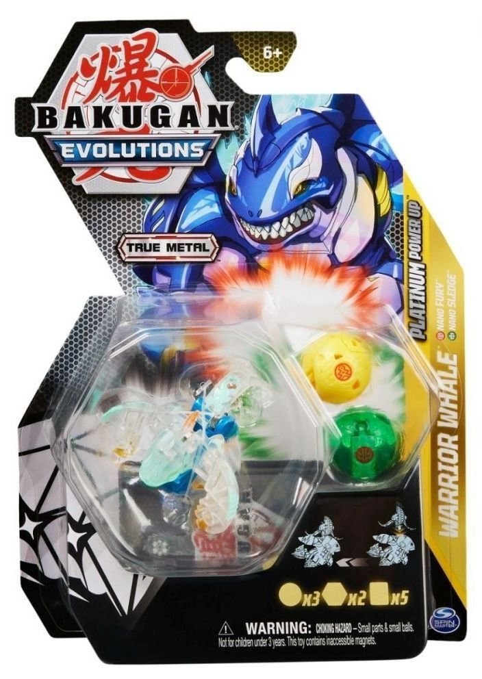 Φωτογραφία προϊόντος: Spin Master Bakugan Evolutions: Platinum Power Up - Warrior Whale (20138079)