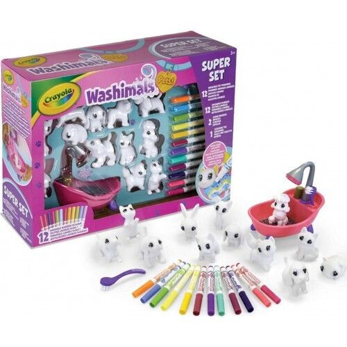 Φωτογραφία προϊόντος: Crayola Washimals Σουπερ σετ (CRY06000)