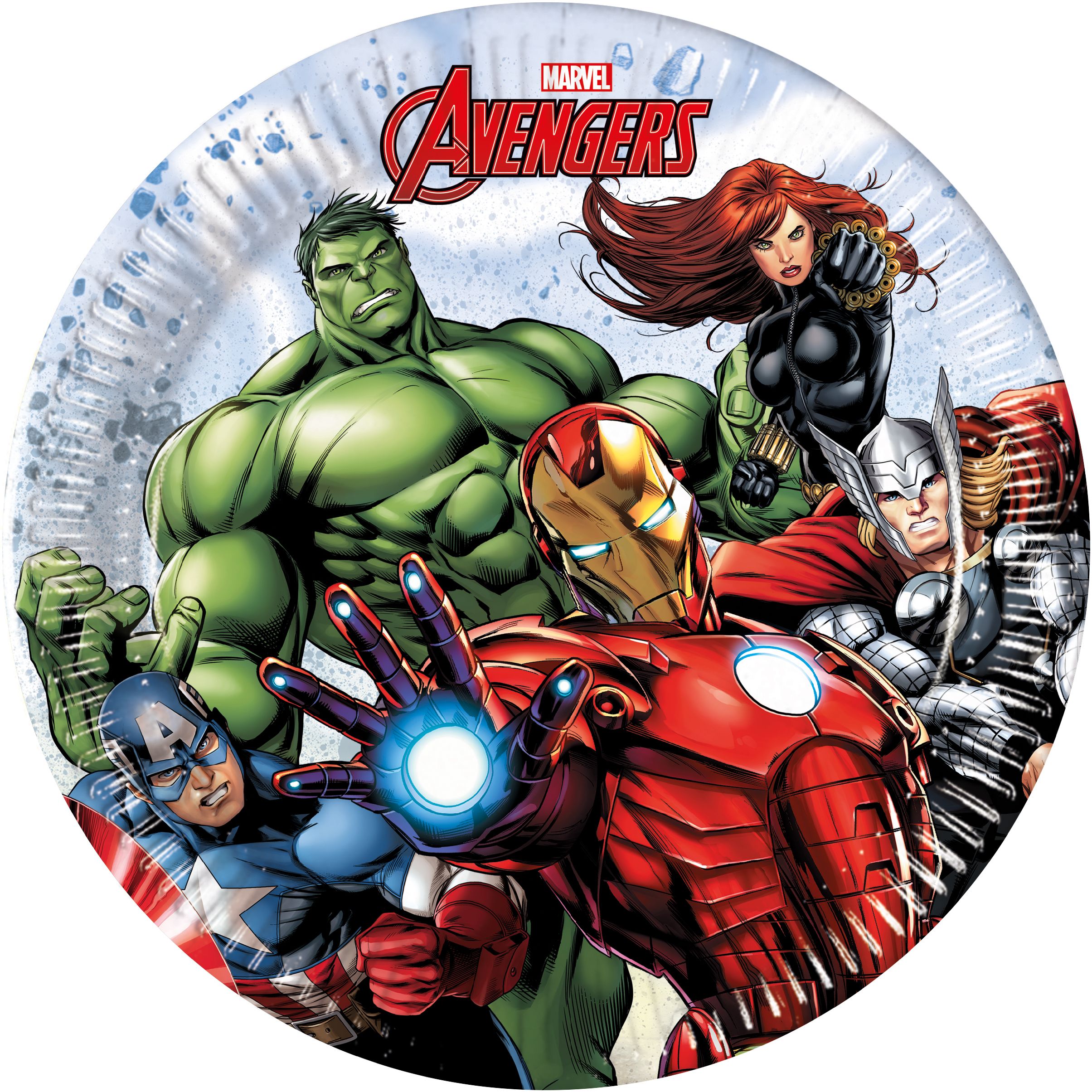 Φωτογραφία προϊόντος: Procos Party Πιάτα Μεσσαία Decorata Avengers Infinity Stones 20 εκ. (94055)