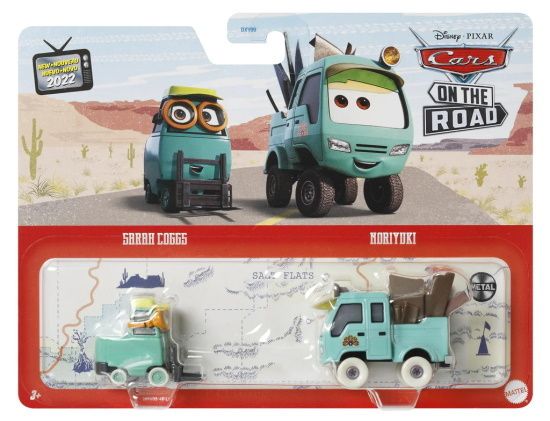 Φωτογραφία προϊόντος: Mattel Cars 3 Αυτοκινητάκια Σετ Των 2 Diecast Noriyuki And Sarah Coggs (HHV09)