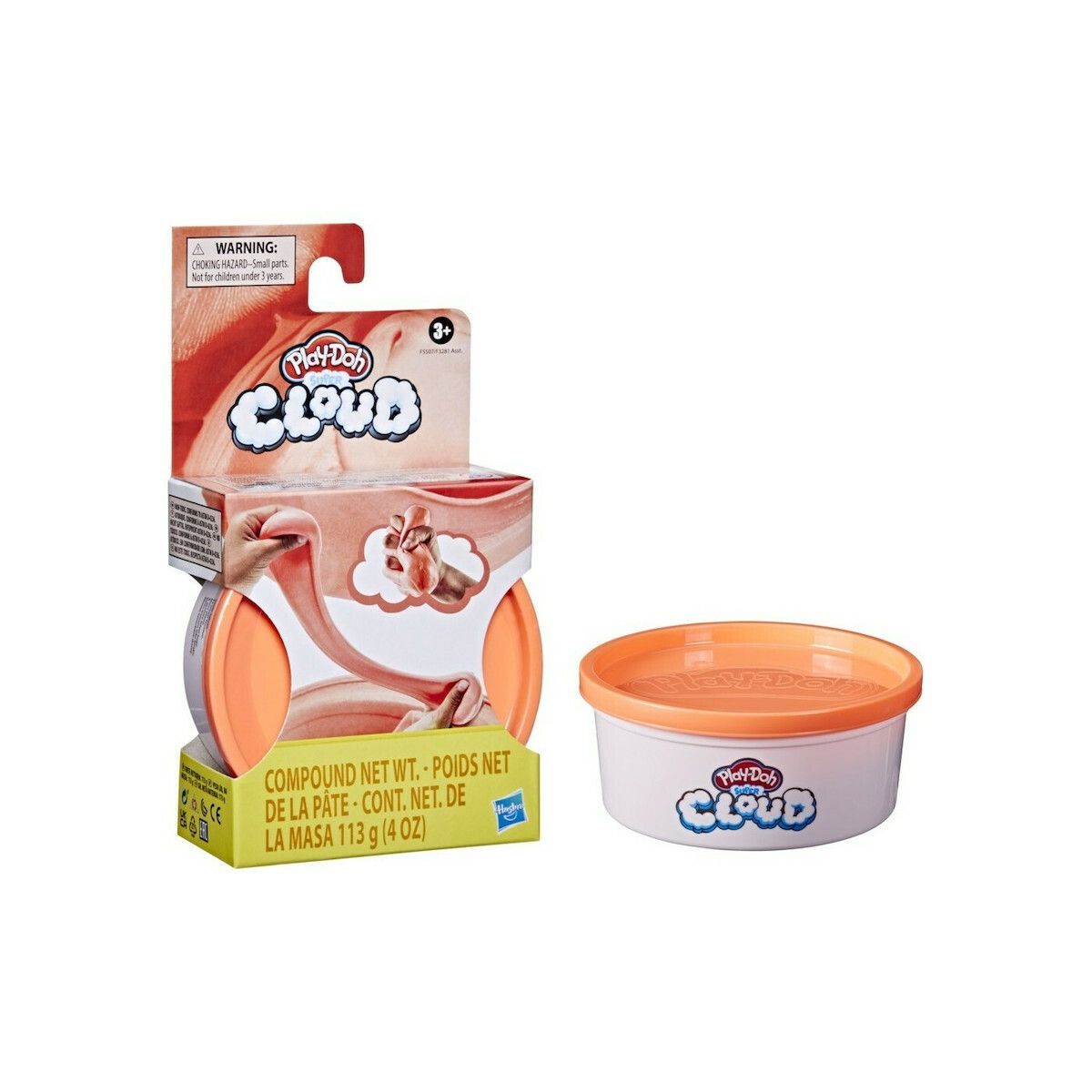 Φωτογραφία προϊόντος: Play-doh Play- Doh Super Cloud Slime Single Can Saffron (F5507)