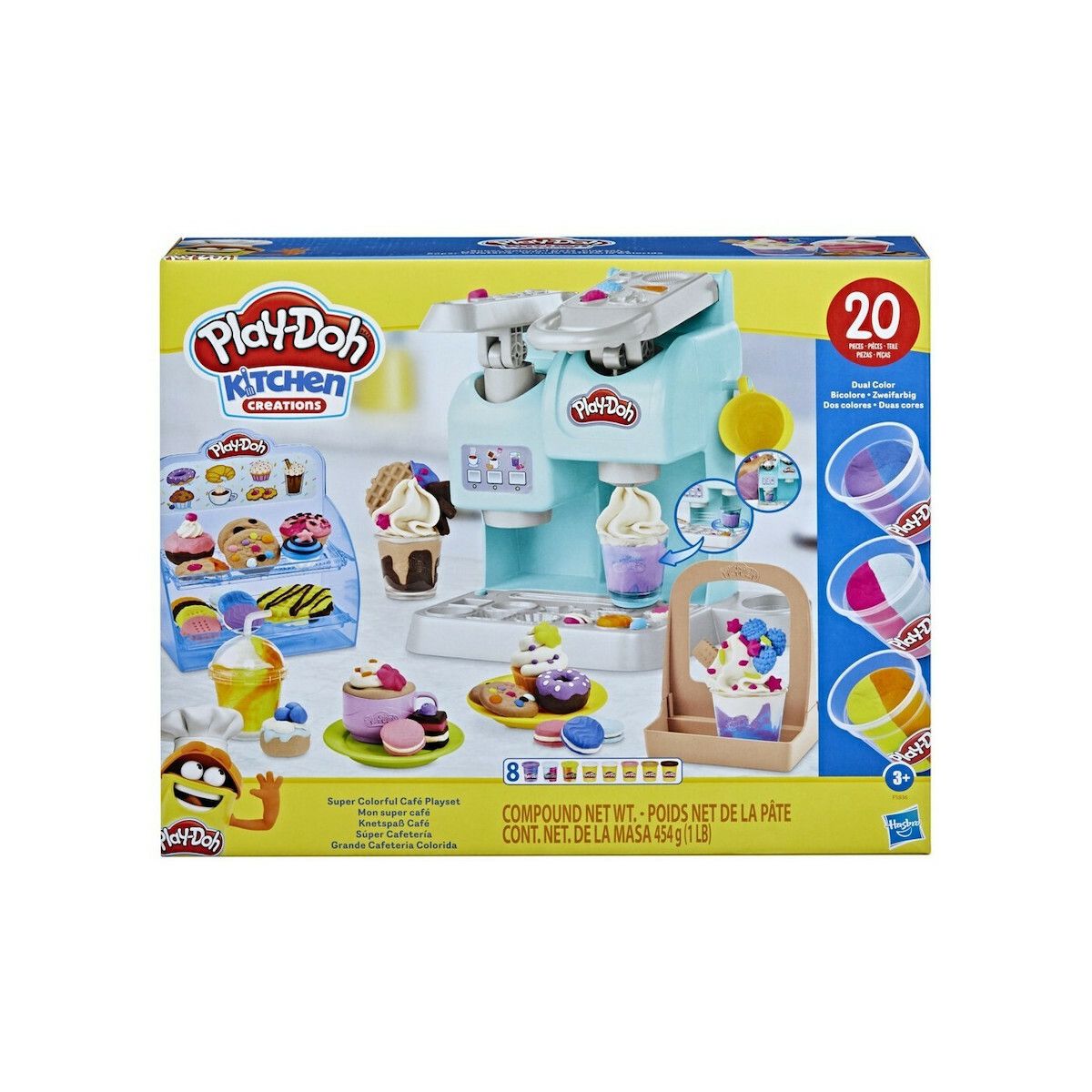 Φωτογραφία προϊόντος: Play-Doh Super Colorful Cafe Playset (F5836)