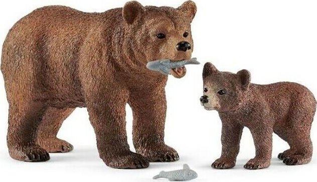 Φωτογραφία προϊόντος: Ζωάκια Schleich Αρκούδα Με Το Αρκουδάκι Της (SCH42473)
