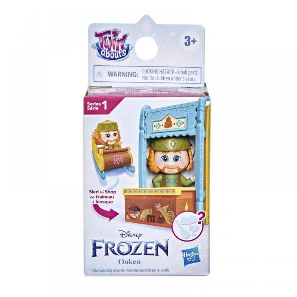 Φωτογραφία προϊόντος: Hasbro Frozen II Twirlabouts Single Vehicle Oaken (F3134)