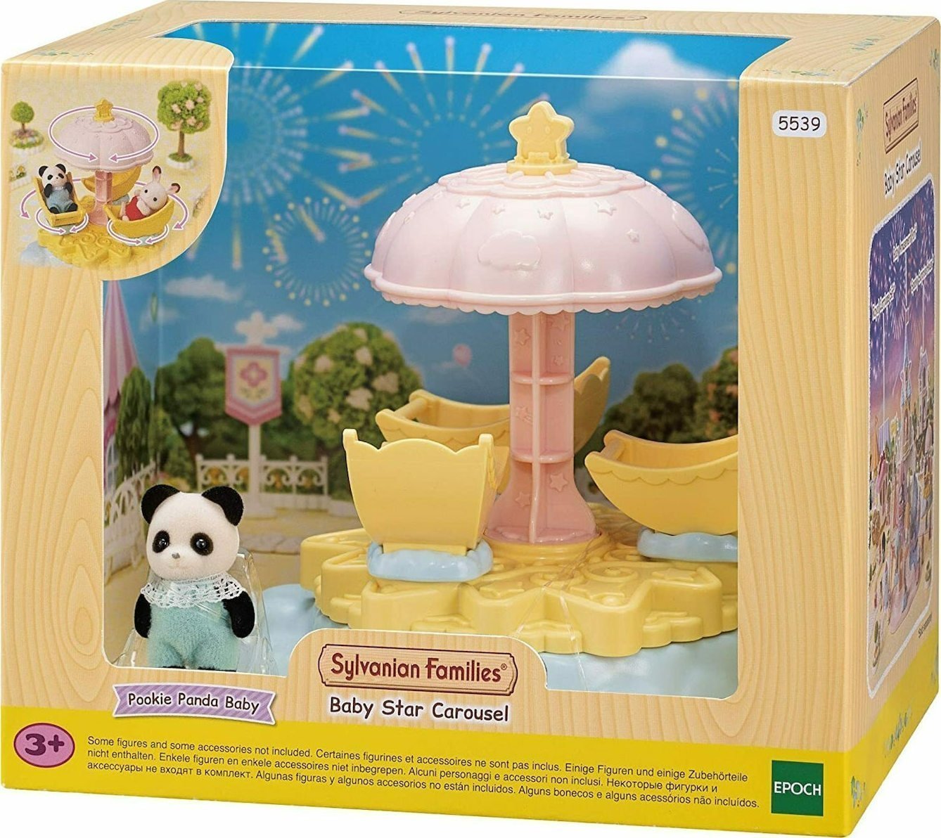 Φωτογραφία προϊόντος: Epoch Sylvanian Families: Baby Star Carousel (05539)