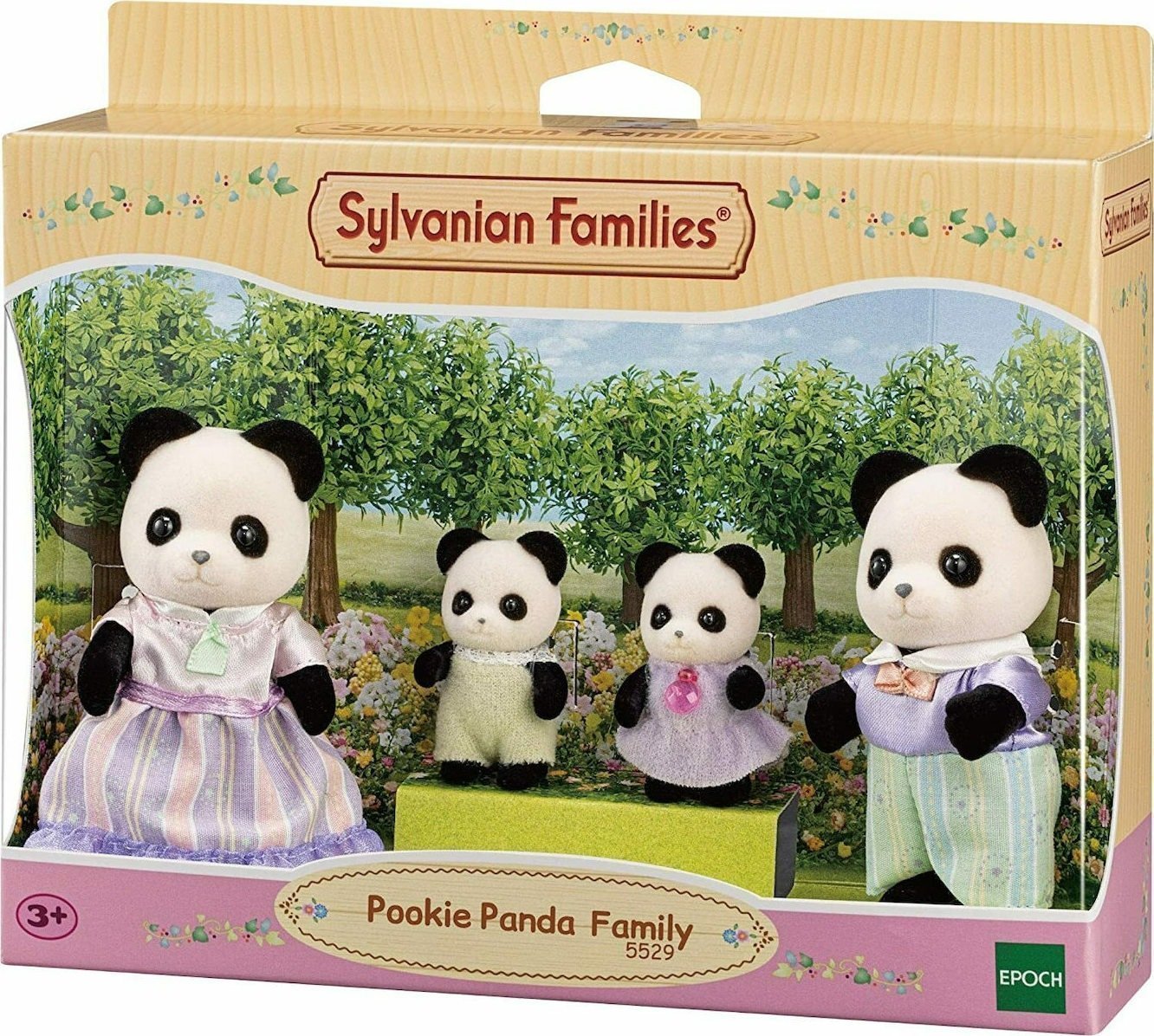 Φωτογραφία προϊόντος: Epoch Sylvanian Families: Pookie Panda Family (5529)