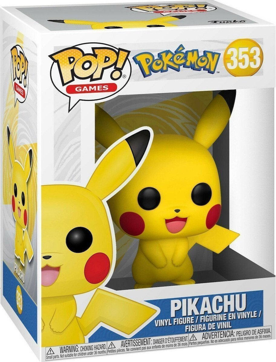 Φωτογραφία προϊόντος: Funko Pop! Funko Pop Games: Pokemon - Pikachu (063530)
