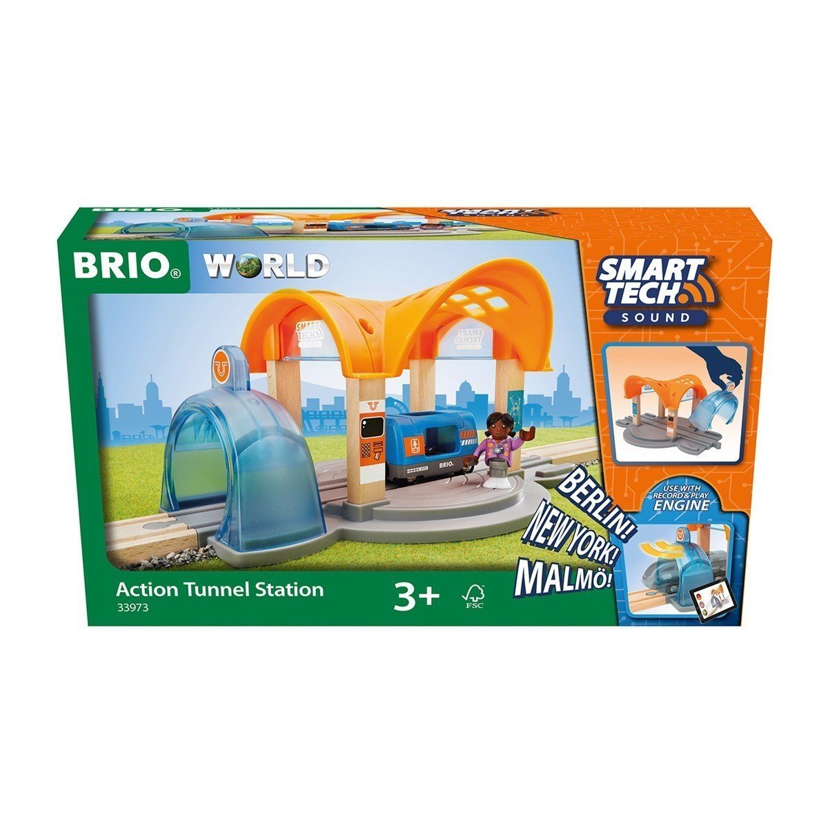 Φωτογραφία προϊόντος: Brio Smart Tech Σταθμός με Τούνελ (33973)