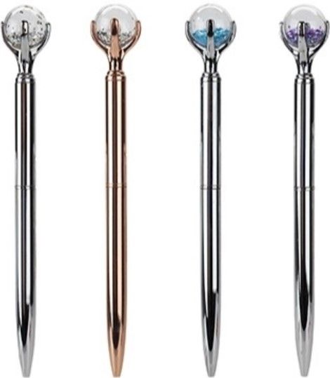 Φωτογραφία προϊόντος: PMS Στυλό Glass Glitter Ball Top Pen (380092)