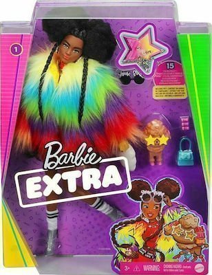 Φωτογραφία προϊόντος: Mattel Barbie Extra - Rainbow Coat (GVR04)