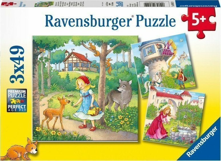 Φωτογραφία προϊόντος: Παζλ 3x49 Ravensburger Μικρές Πριγκίπισσες (08051)