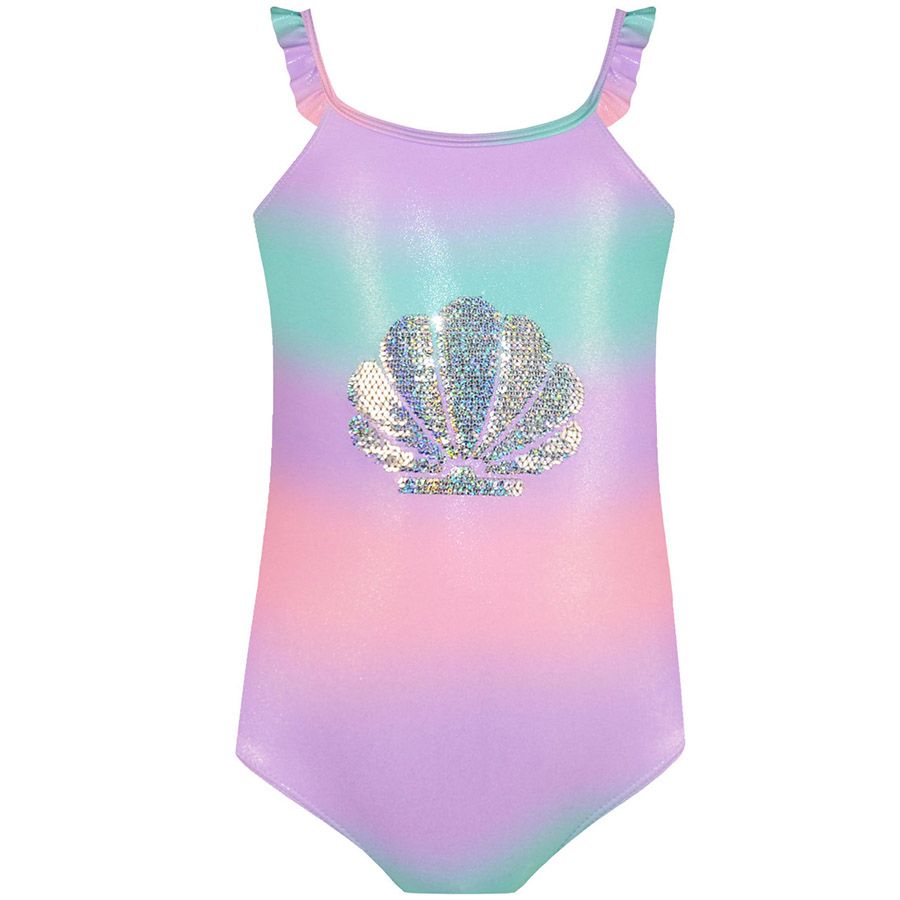 Φωτογραφία προϊόντος: Energiers Μαγιώ Ολόσωμο Με Κοχύλι Από Παγιέτες Χρώμα 212 Εμπριμέ (35-222302-8)