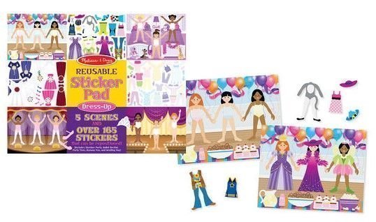 Φωτογραφία προϊόντος: Melissa &amp; Doug Επαναχρησιμοποιούμενα Αυτοκόλλητα-Dress Up (14198)