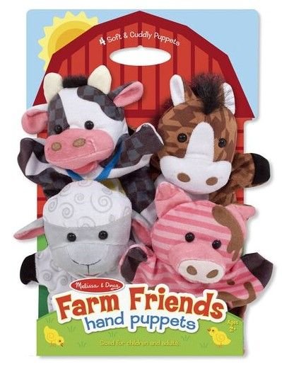 Φωτογραφία προϊόντος: Melissa &amp; Doug Μαριονέτες Χεριών Ζώα Φάρμας (19080)