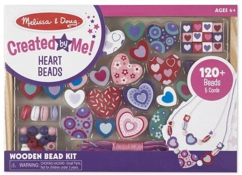 Φωτογραφία προϊόντος: Melissa &amp; Doug Ξύλινα Κοσμήματα Καρδούλες-Created by Me! (14175)