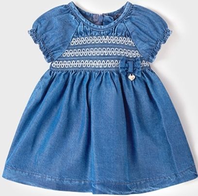 Φωτογραφία προϊόντος: Mayoral New Born Φόρεμα Τζιν Ecofriends Lyocell Tencel Χρώμα Τζιν (22-01872-005)