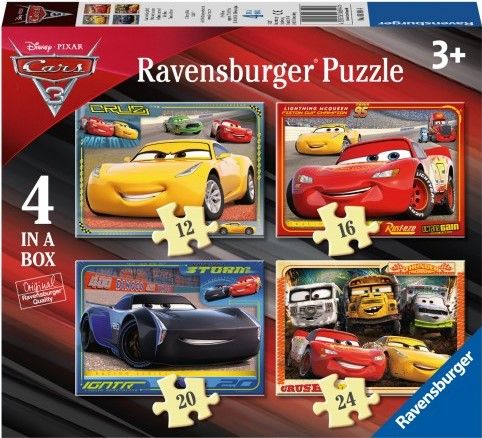 Φωτογραφία προϊόντος: Παζλ 4 Σε 1 Ravensburger Cars (06894)