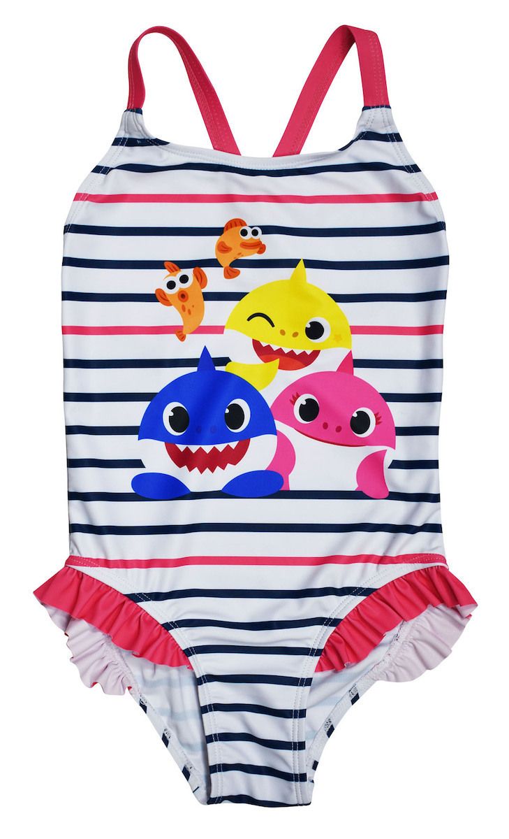Φωτογραφία προϊόντος: Stamion Μαγιώ Ολόσωμο Baby Shark Ριγέ (BS94051)