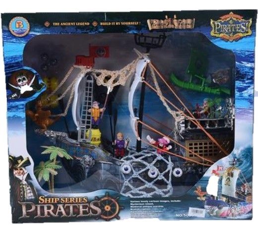 Φωτογραφία προϊόντος: Blue Toys Playset Πειρατικό Καράβι Με Αξεσουάρ (MKK570075)
