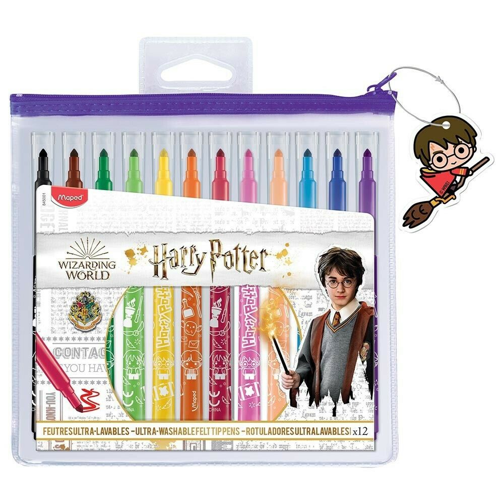Φωτογραφία προϊόντος: Maped Μαρκαδόροι Harry Potter 12 Χρώματα (845001)