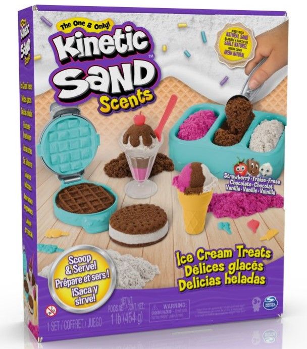 Φωτογραφία προϊόντος: Spin Master Kinetic Sand Scents Παγωτολιχουδιές (6059742)