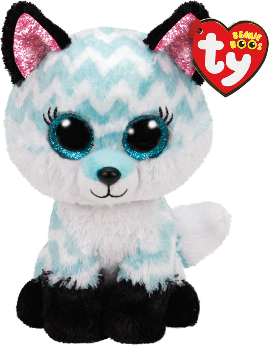 Φωτογραφία προϊόντος: AS το καλό παιχνίδι Ty Beanie Boos Λούτρινο Χνουδωτό Αλεπού Τιρκουάζ-Λευκό 23 εκ (1607-36491)