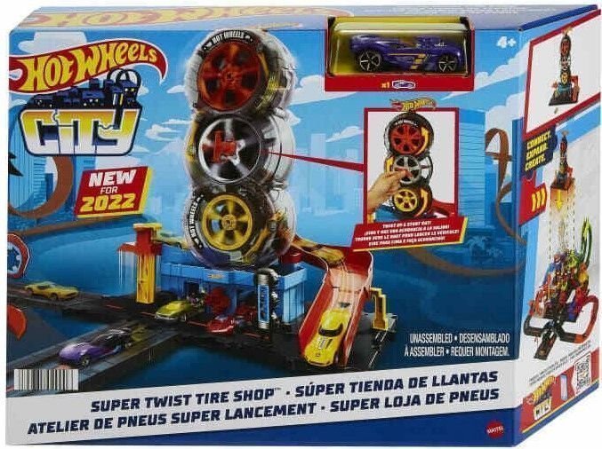Φωτογραφία προϊόντος: Mattel Hot Wheels City Πίστα Με Περιστρεφόμενες Ρόδες (HDP02)